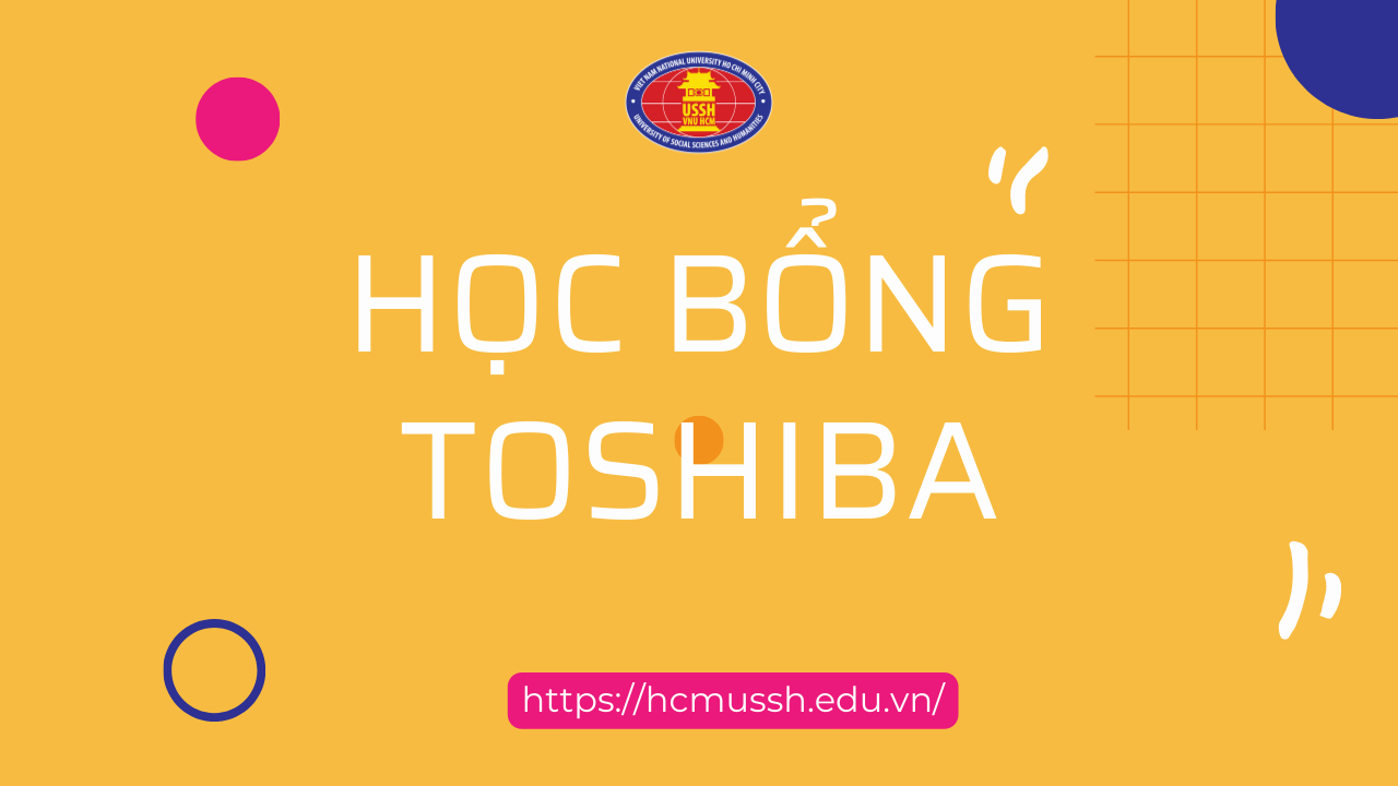 Thông báo triển khai học bổng Toshiba năm học 2023-2024