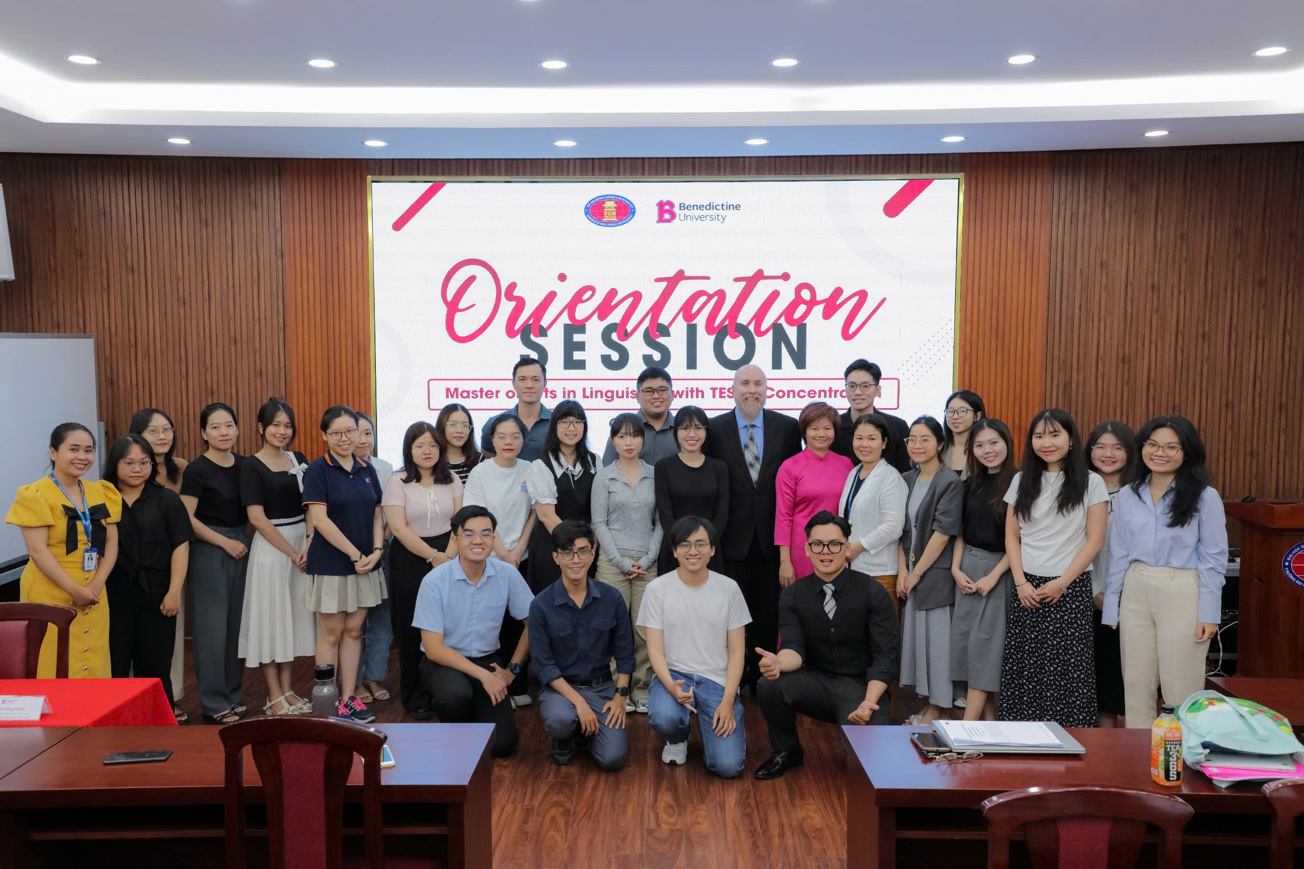 Orientation Session of the Joint Program Master in Linguistics with TESOL Concentration Cohort 9