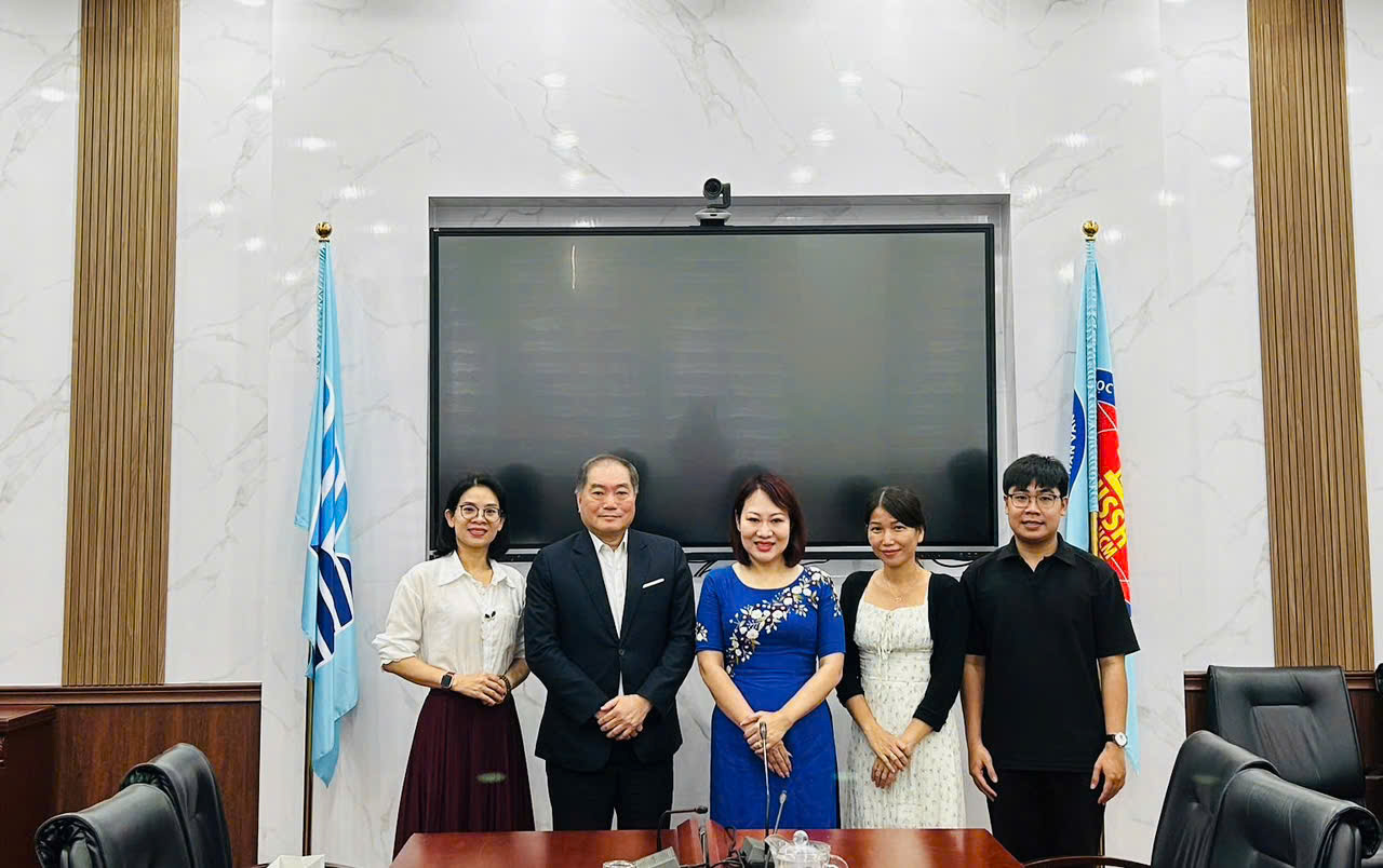 Tăng cường hợp tác giáo dục - văn hoá giữa Viện Nghiên cứu Khoa học Xã hội và Nhân văn cùng Văn phòng Kinh tế và Văn hoá Đài Bắc tại TP.HCM