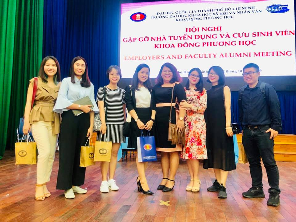 Giảng viên, sinh viên ngành Úc học tham dự Hội nghị gặp gỡ nhà tuyển dụng và cựu sinh viên khoa Đông phương học