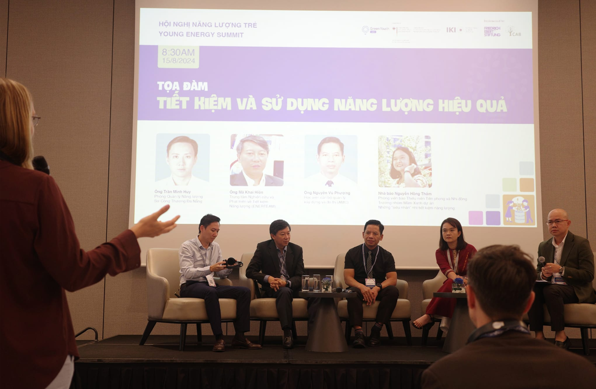 Khoa Đô thị học tham gia Hội nghị Năng lượng trẻ - Young Energy Summit 2024 tại Đà Nẵng