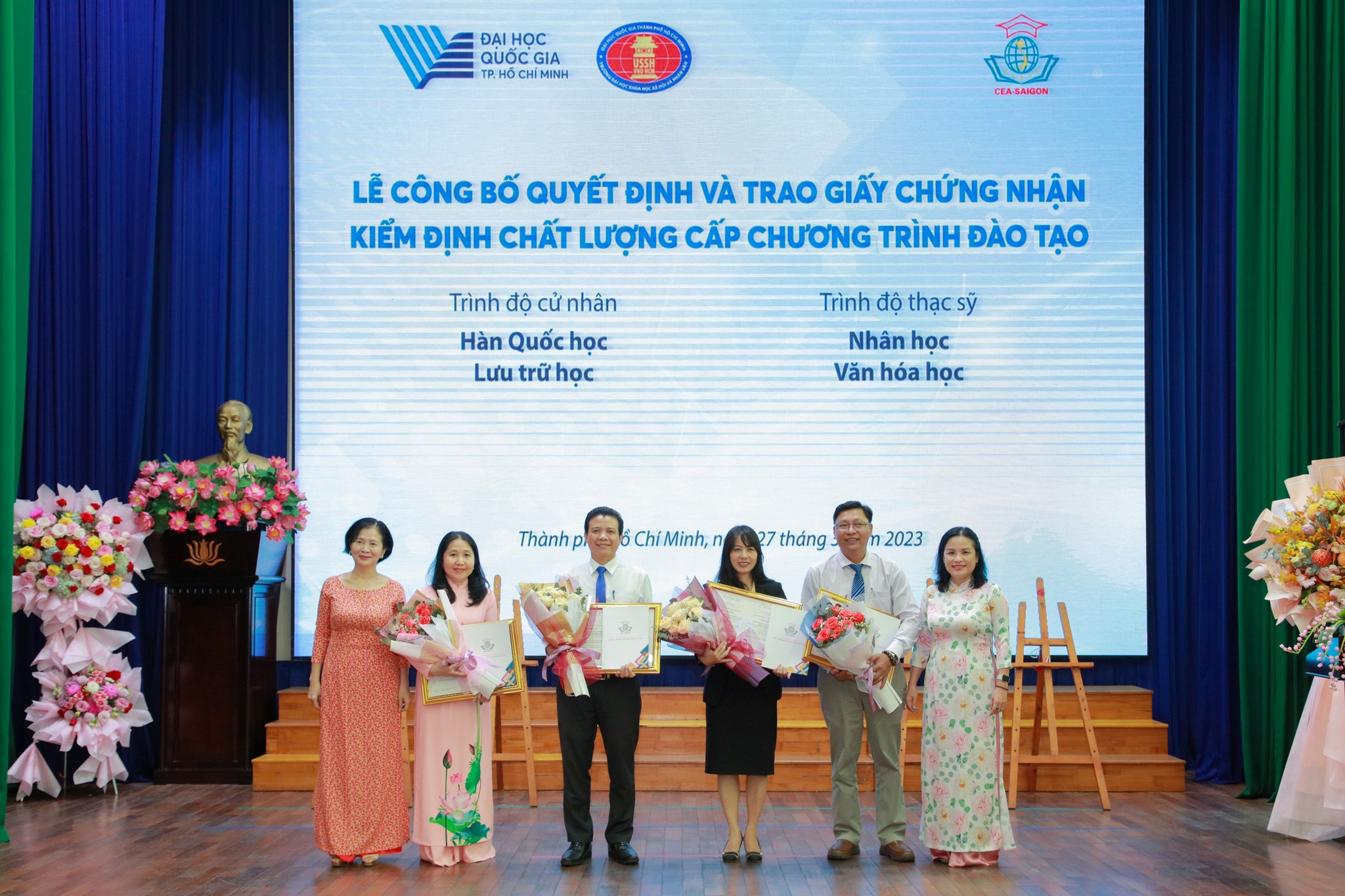 4 chương trình đào tạo nhận giấy chứng nhận kiểm định chất lượng giáo dục