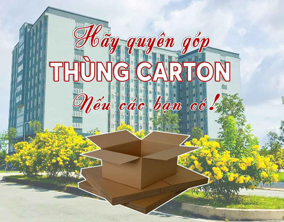 Ban Chấp hành Công đoàn Trường: Vận động quyên góp thùng carton phục vụ phòng chống Dịch bệnh Covid-19