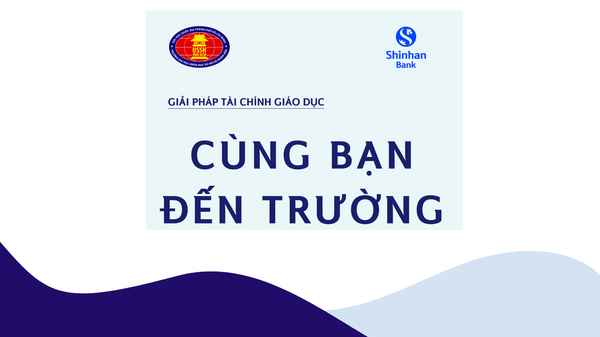 Chương trình trả góp học phí đặc biệt cùng Shinhan Bank