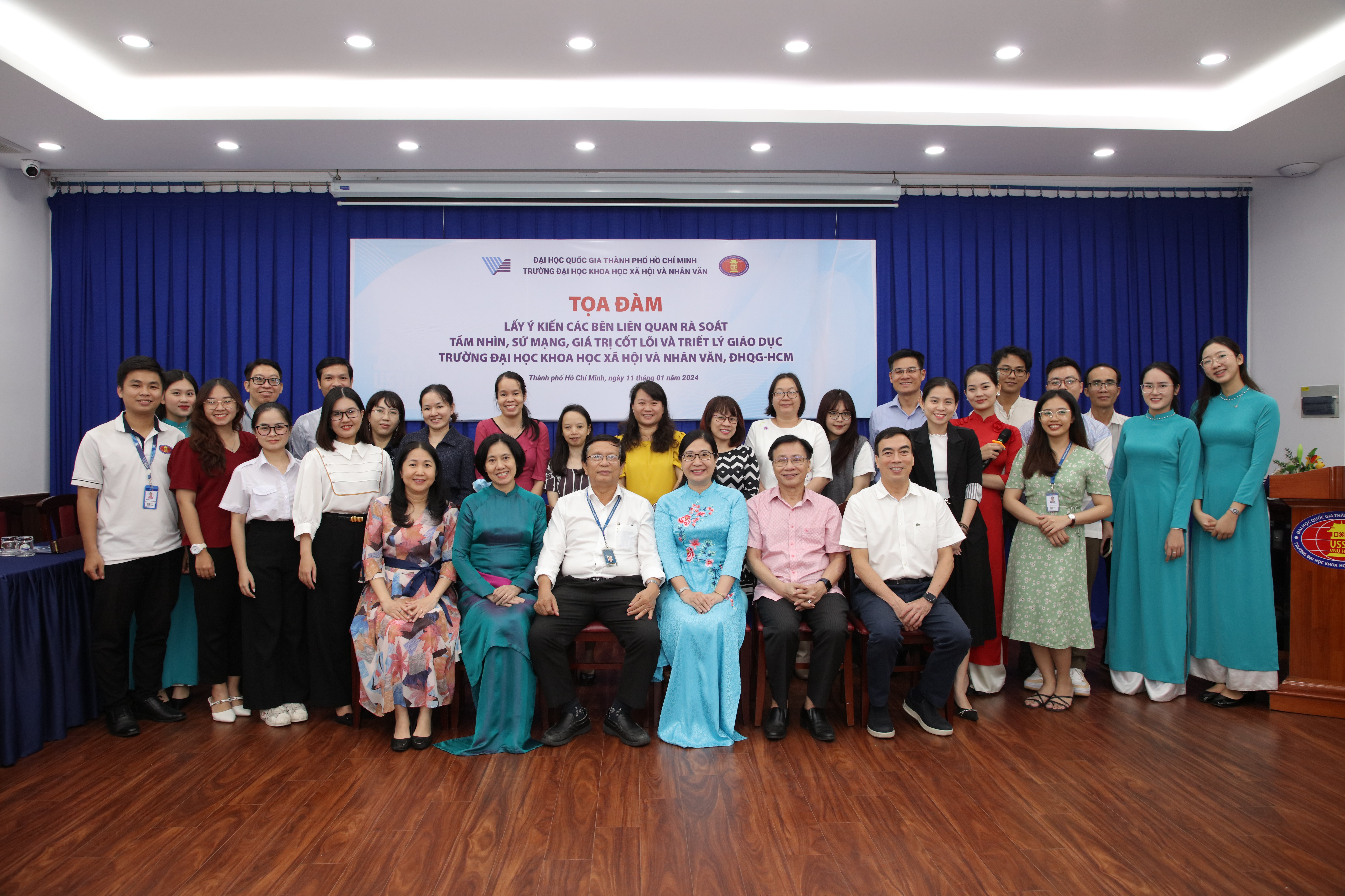 Tọa đàm lấy ý kiến các bên liên quan rà soát Tầm nhìn, Sứ mạng, Giá trị cốt lõi và Triết lý giáo dục