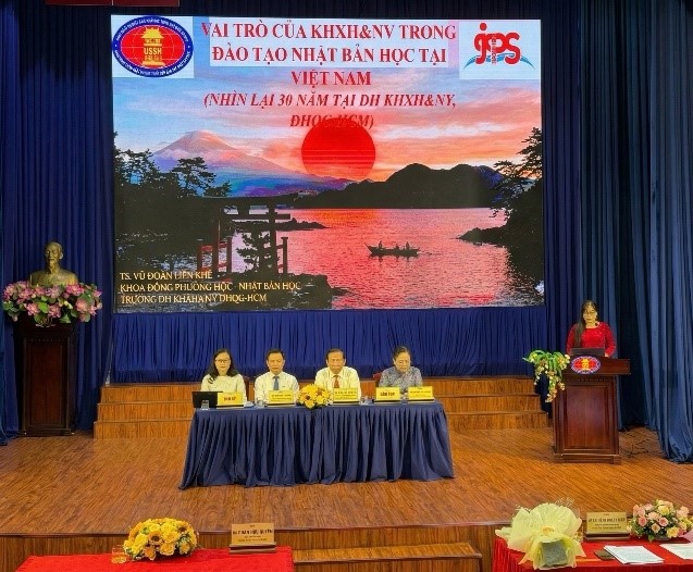 KHXH&NV - NỀN TẢNG CỐT LÕI TRONG HÀNH TRÌNH 30 NĂM ĐÀO TẠO NHẬT BẢN HỌC TẠI TRƯỜNG ĐẠI HỌC KHOA HỌC XÃ HỘI VÀ NHÂN VĂN, ĐHQG-HCM