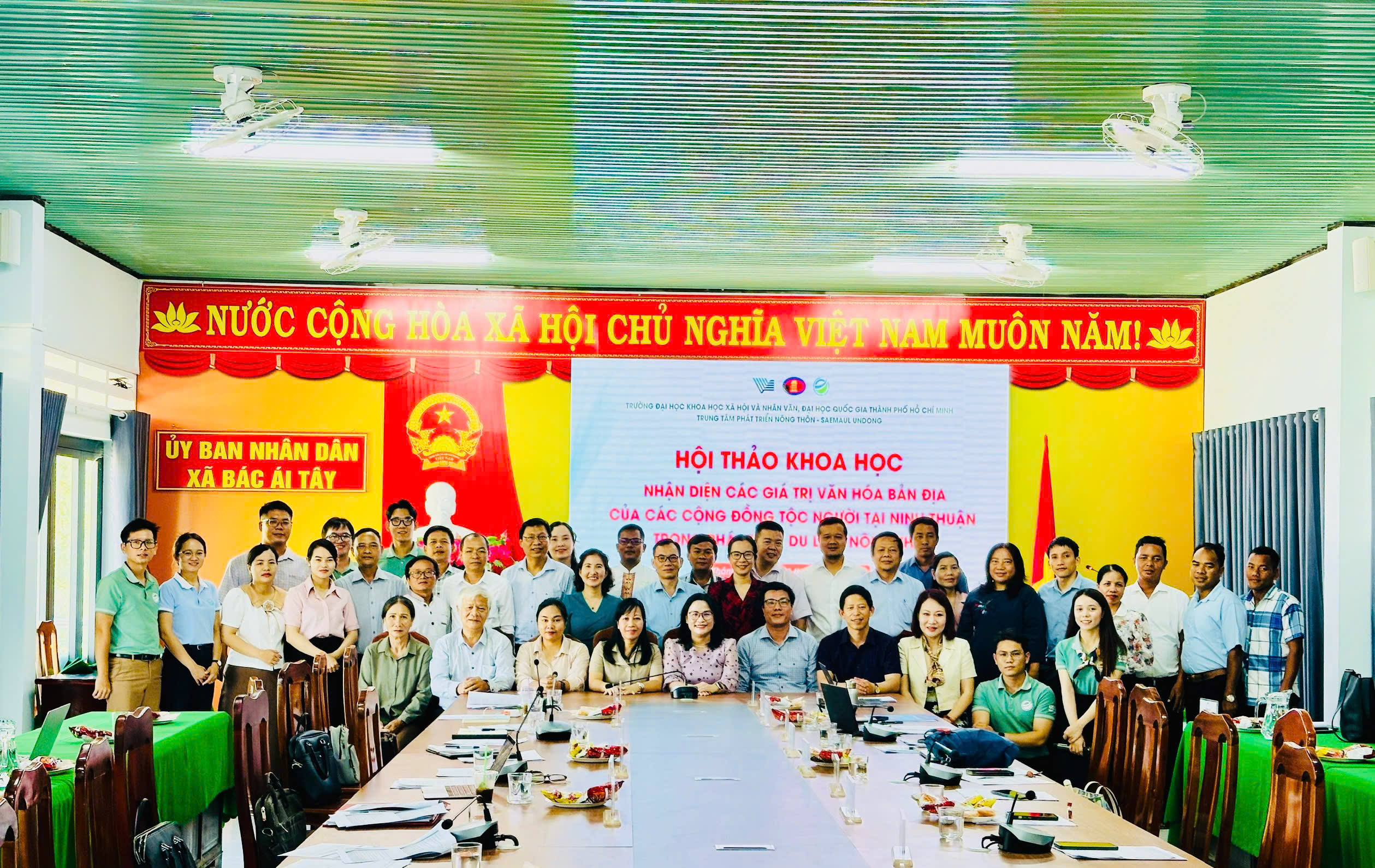 Viện nghiên cứu Khoa học Xã hội và Nhân văn tham gia Hội thảo khoa học tại Ninh Thuận: Góp phần lan toả mô hình du lịch cộng đồng gắn với bản sắc văn hoá bản địa