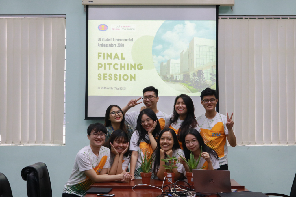 Buổi báo cáo tổng kết Dự án “50 Đại sứ sinh viên môi trường Việt Nam 2020”
