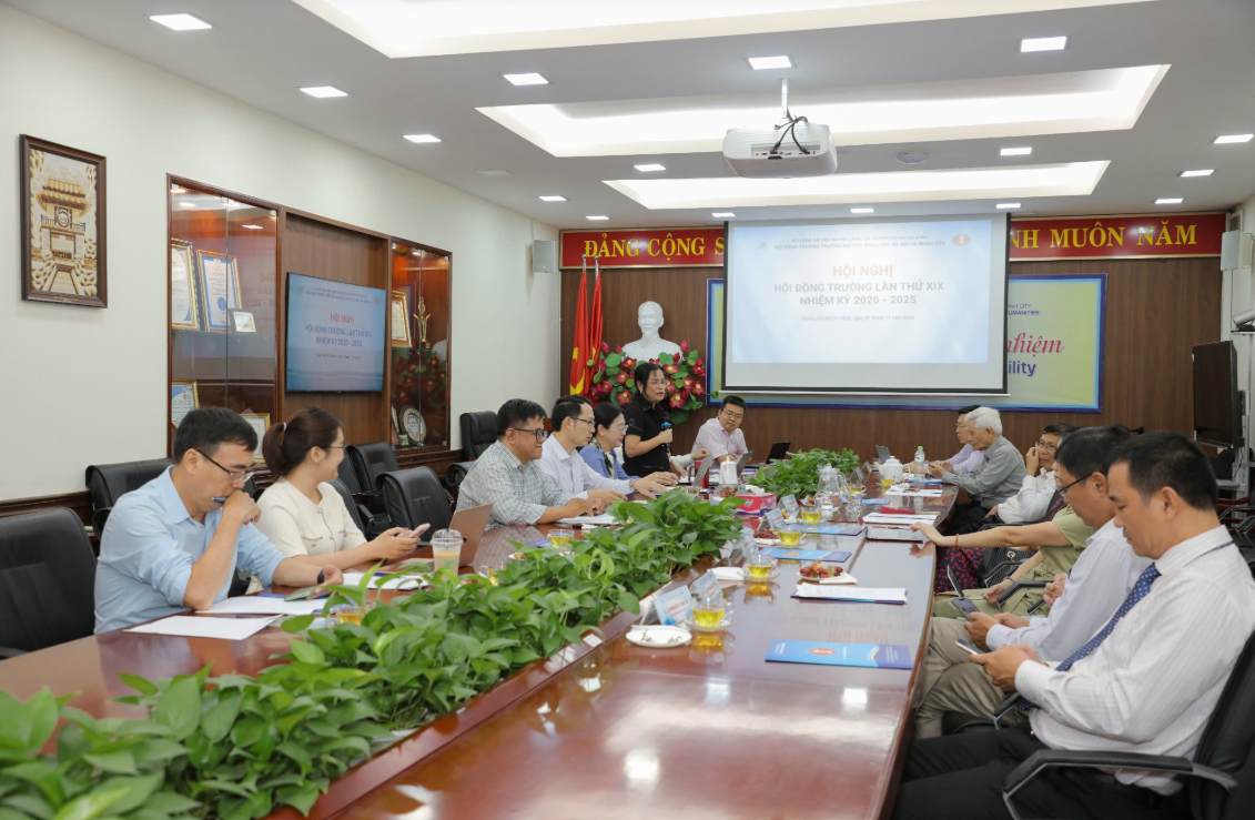 Hội nghị lần thứ XIX Hội đồng Trường nhiệm kỳ 2020 - 2025