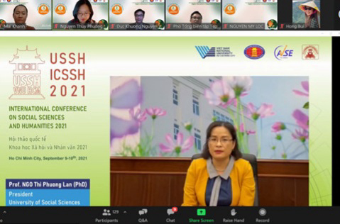 Hội thảo quốc tế Khoa học xã hội và Nhân văn 2021 (USSH-ICSSH 2021)