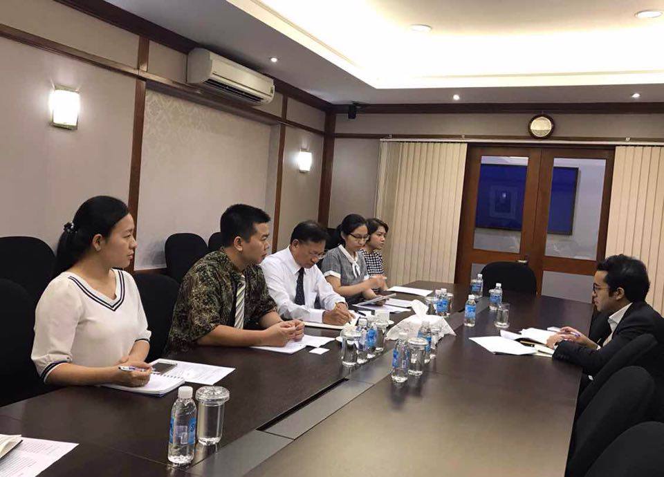 Trung tâm Nghiên cứu Thái Lan và Trung tâm Phát triển Nông thôn - Saemual Undong làm việc với Lãnh sự quán Vương quốc Thái Lan tại TP.HCM