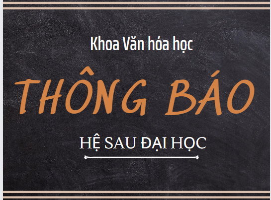 Lịch bảo vệ LATS cấp trường - NCS Nguyễn Hoàng Vĩnh Vương