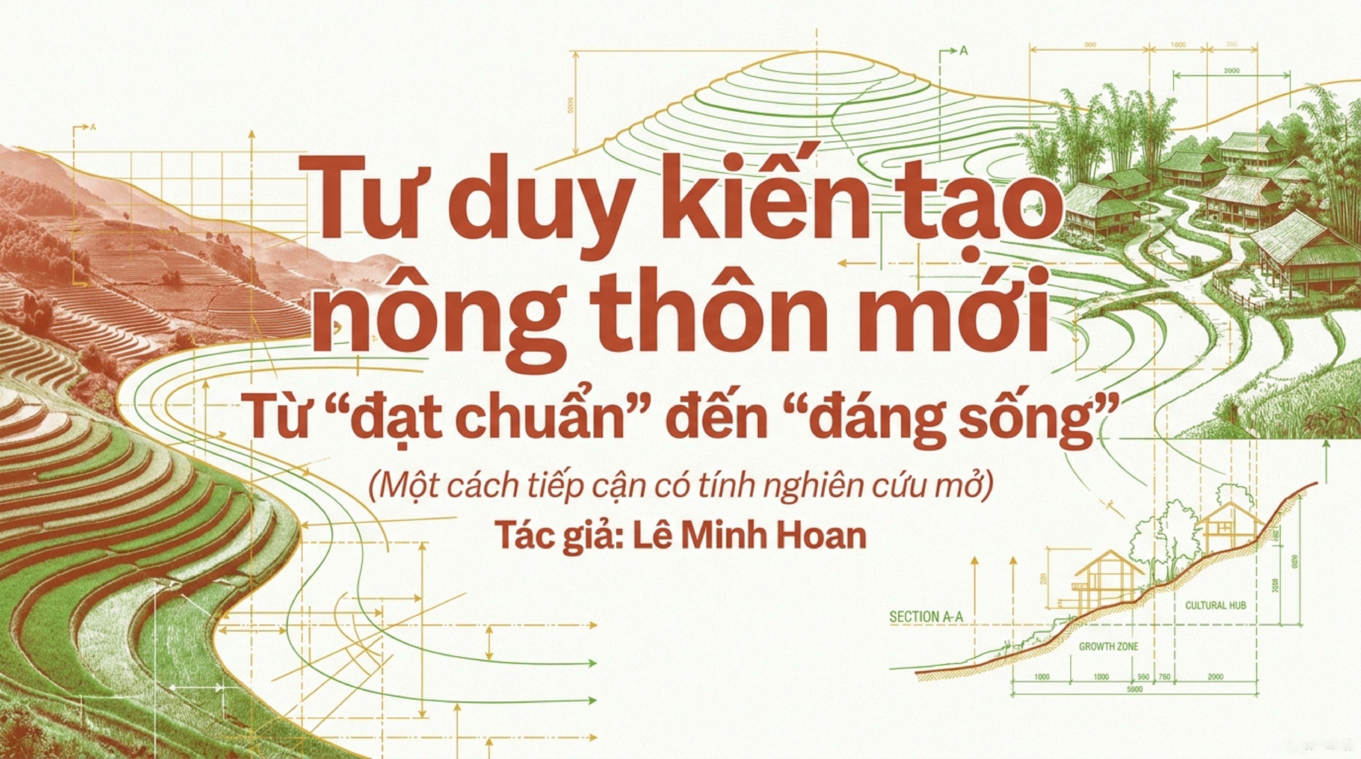 TT.PTNT-SU Giới thiệu bài viết của Ông Lê Minh Hoan về "Tư duy kiến tạo nông thôn mới"