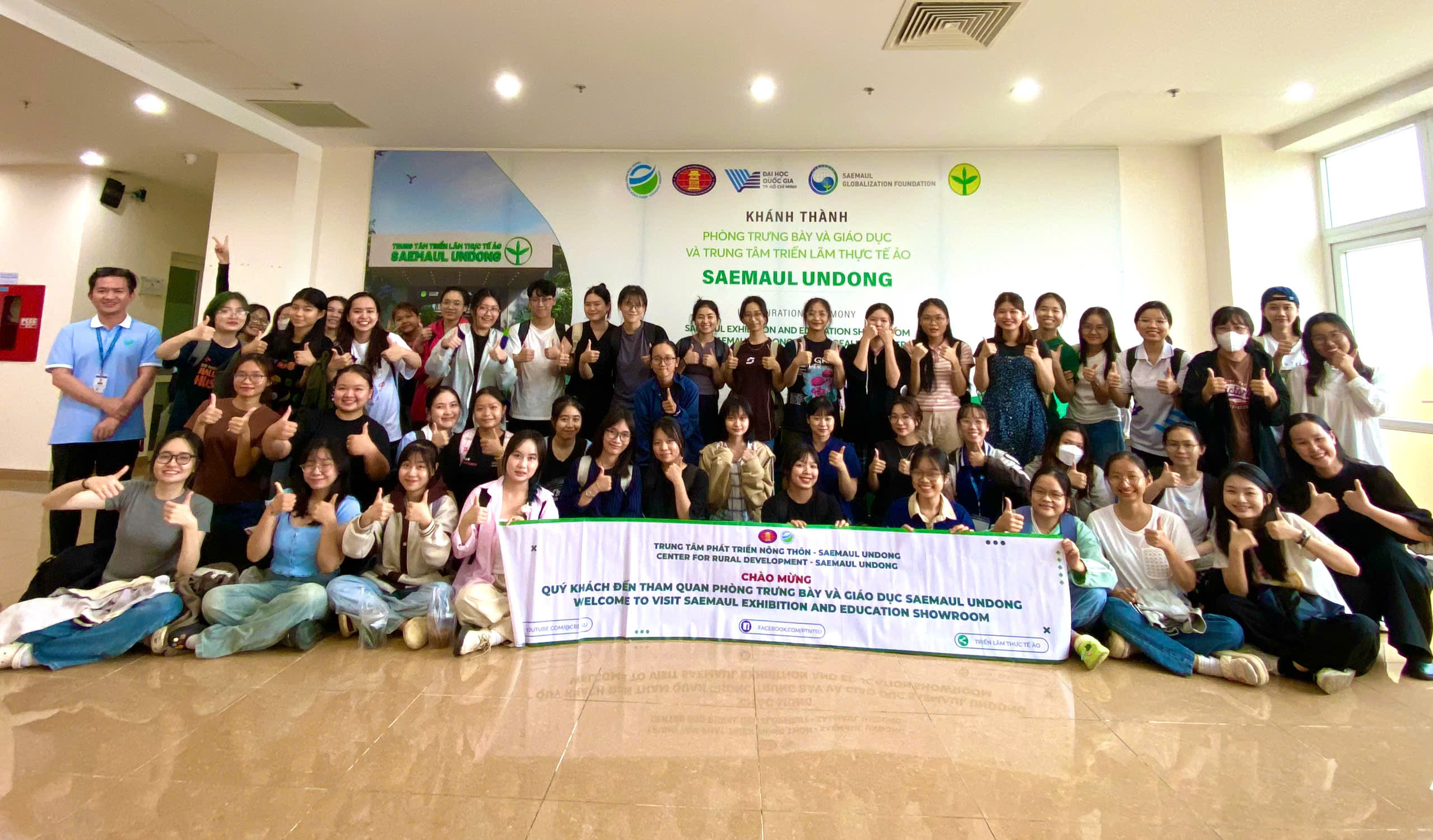 Trung tâm Phát triển Nông thôn – Saemaul Undong đón tiếp đoàn sinh viên khoa Hàn Quốc học tham quan, học tập