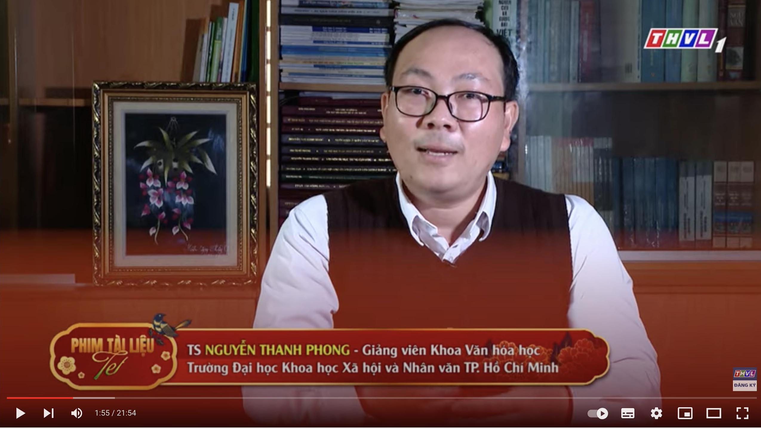 TS. Nguyễn Thanh Phong nói chuyện về Văn hóa Tết Việt: Tranh Tết