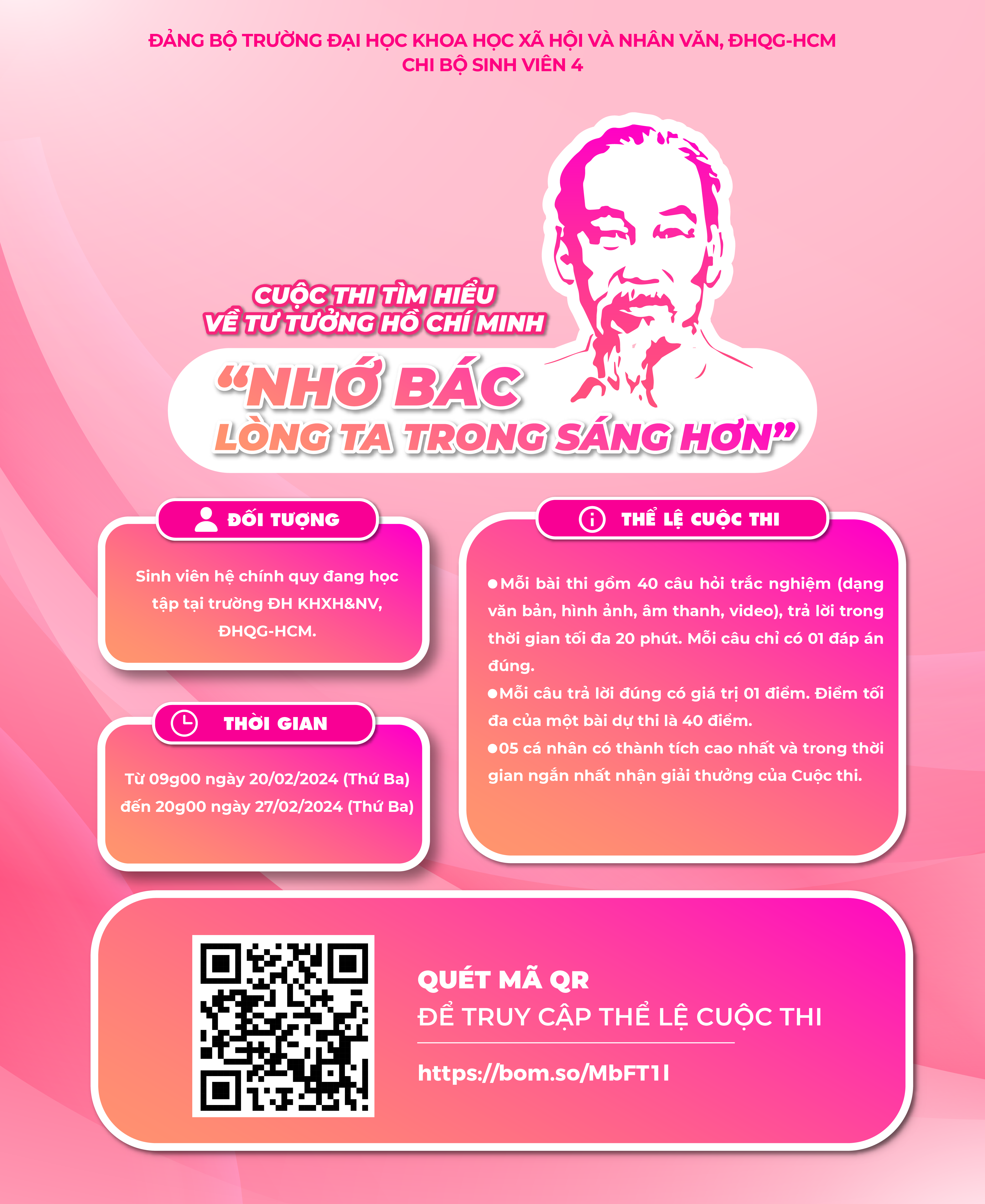 Phát động Cuộc thi tìm hiểu tư tưởng đạo đức Hồ Chí Minh - "Nhớ Bác lòng ta trong sáng hơn"