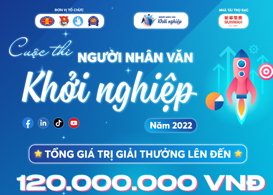 PHÁT ĐỘNG CUỘC THI “NGƯỜI NHÂN VĂN KHỞI NGHIỆP” MÙA 2 NĂM 2022