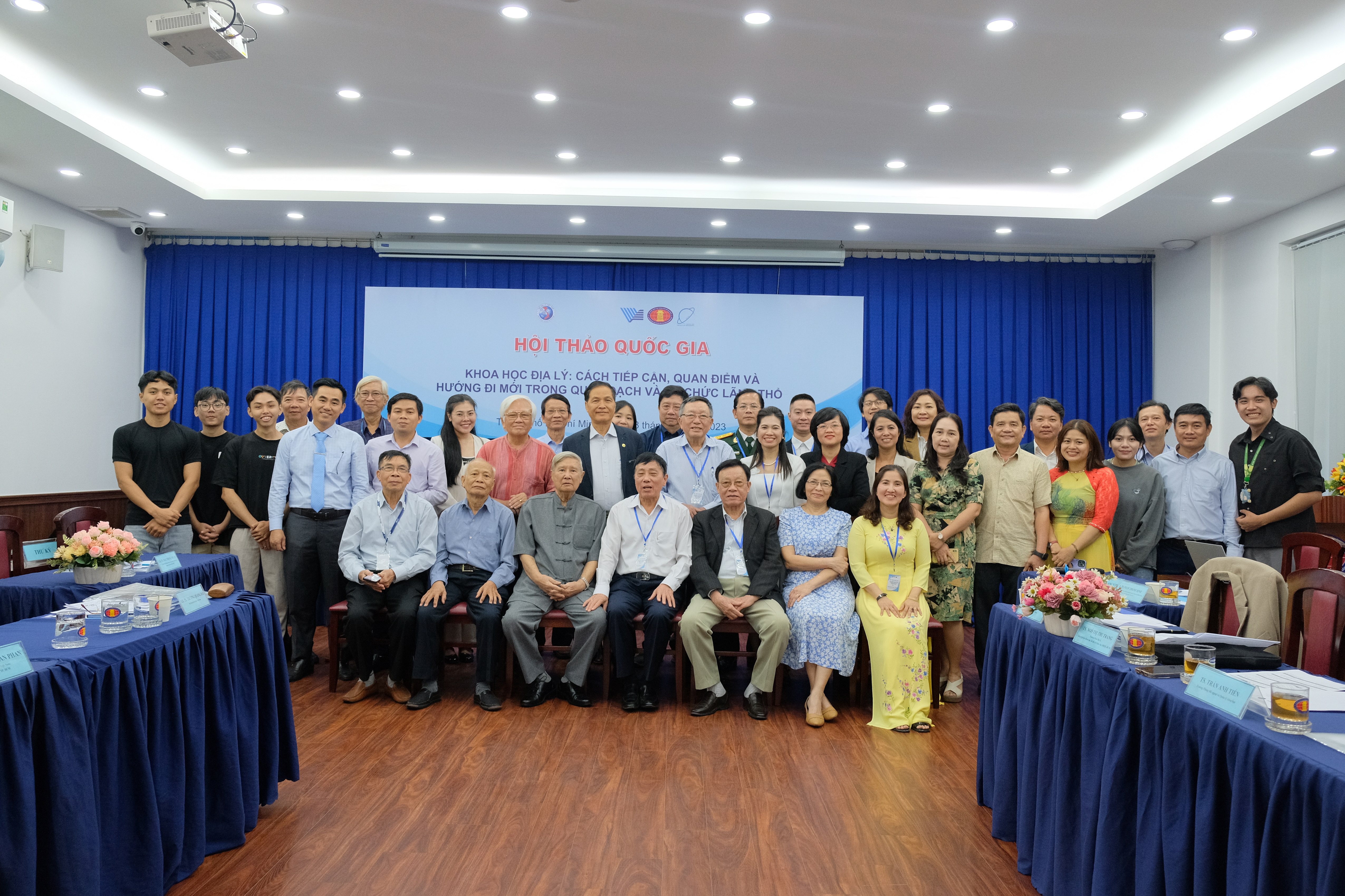 Tổ chức thành công Hội thảo Quốc gia năm 2023: “Khoa học địa lý: Cách tiếp cận, quan điểm và hướng đi mới trong quy hoạch và tổ chức lãnh thổ”