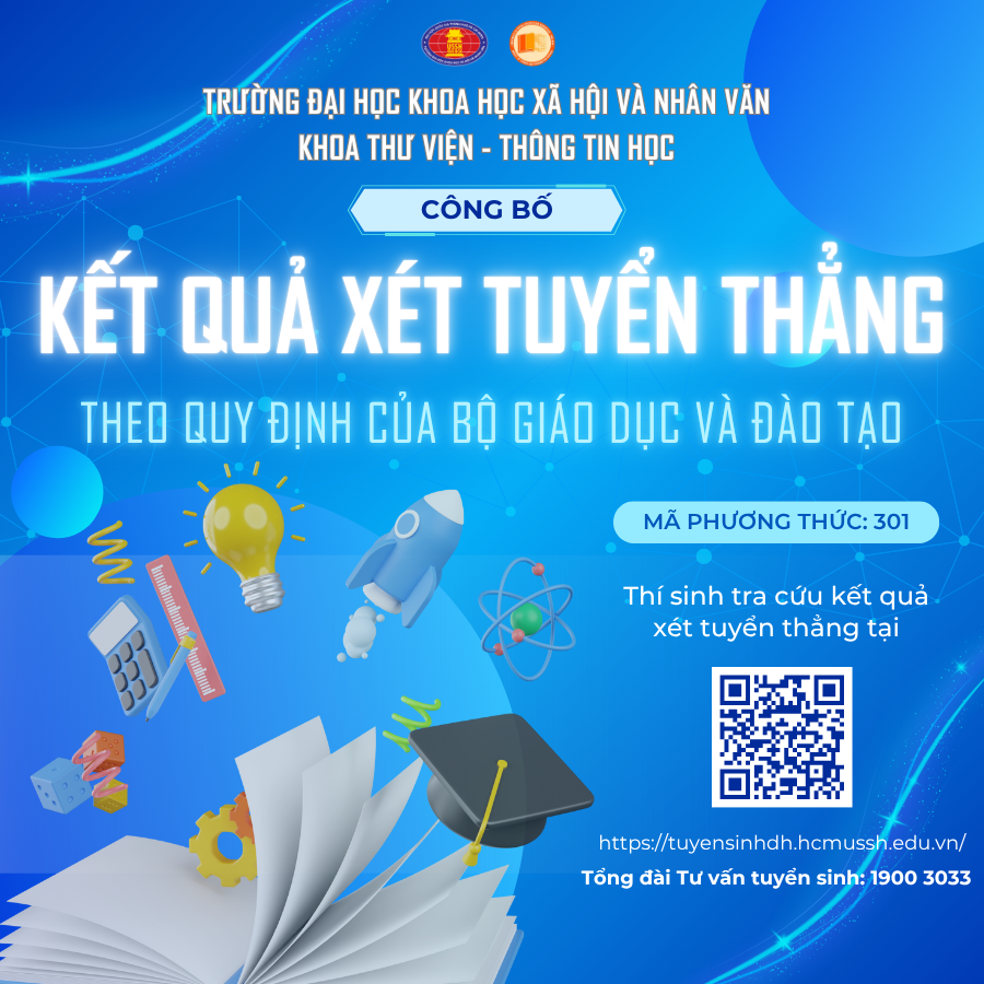 CÔNG BỐ KẾT QUẢ XÉT TUYỂN THẲNG NĂM 2025