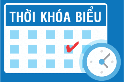 Thời khóa biểu dành cho sinh viên chính quy khoa Triết học, học kỳ 1, năm học 2021 - 2022