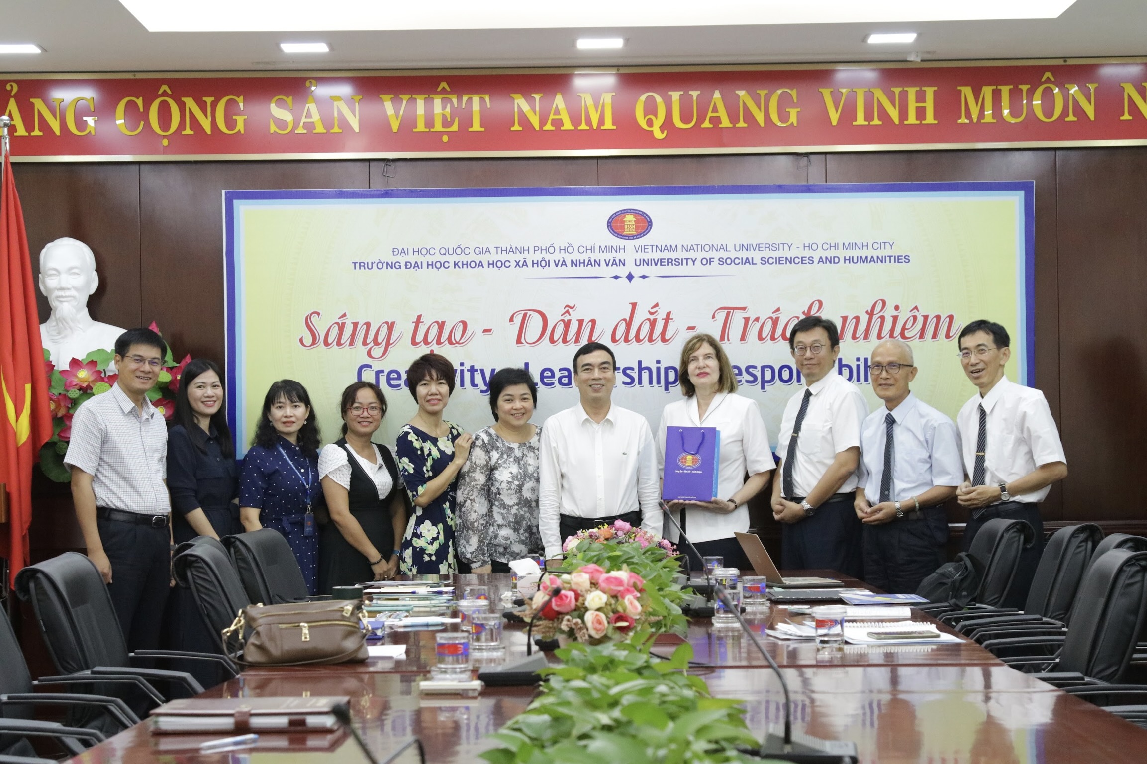 Triển khai các thỏa thuận hợp tác với Đại học Tzu Chi, Đài Loan (Trung Quốc)