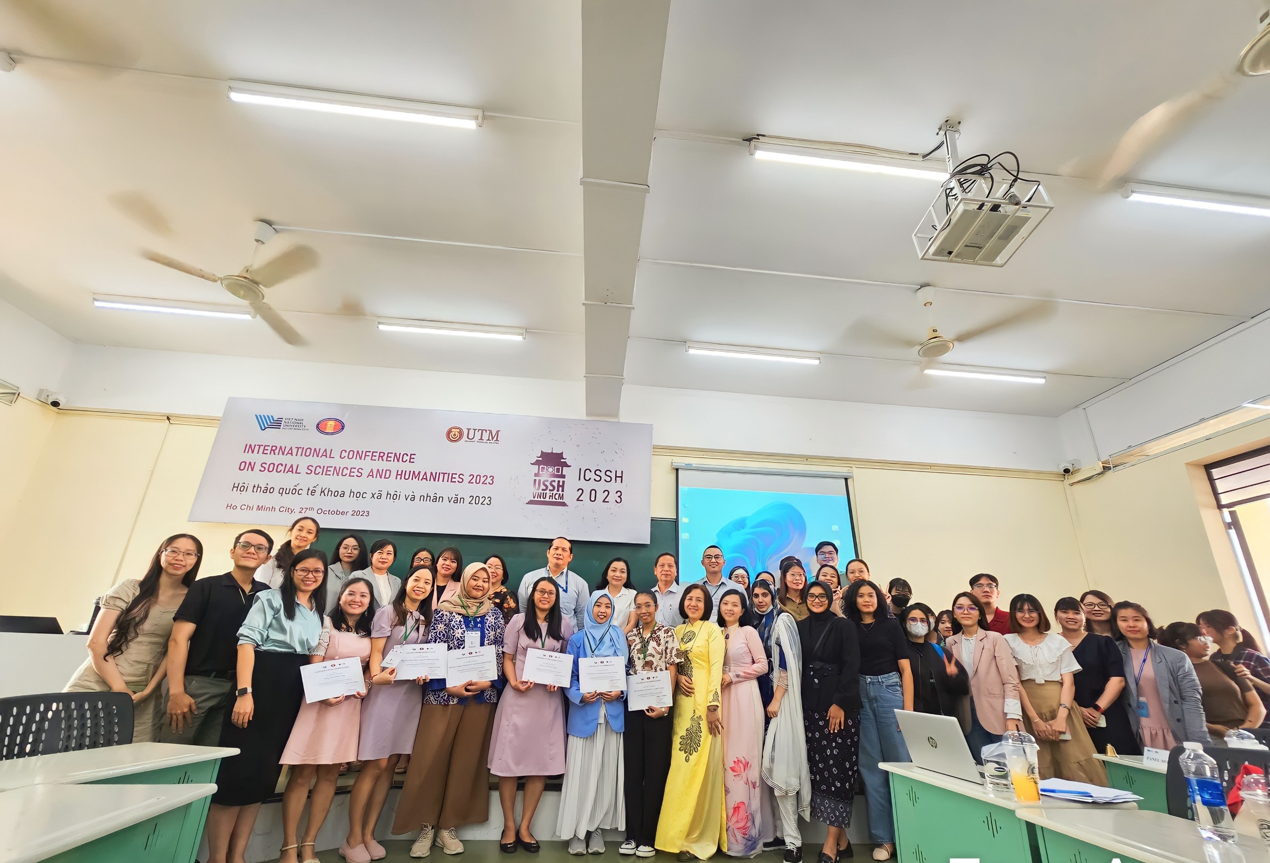 Hội thảo quốc tế Khoa học xã hội và nhân văn 2023: Tiểu ban Ngôn ngữ học thu thu hút sự quan tâm của người tham dự