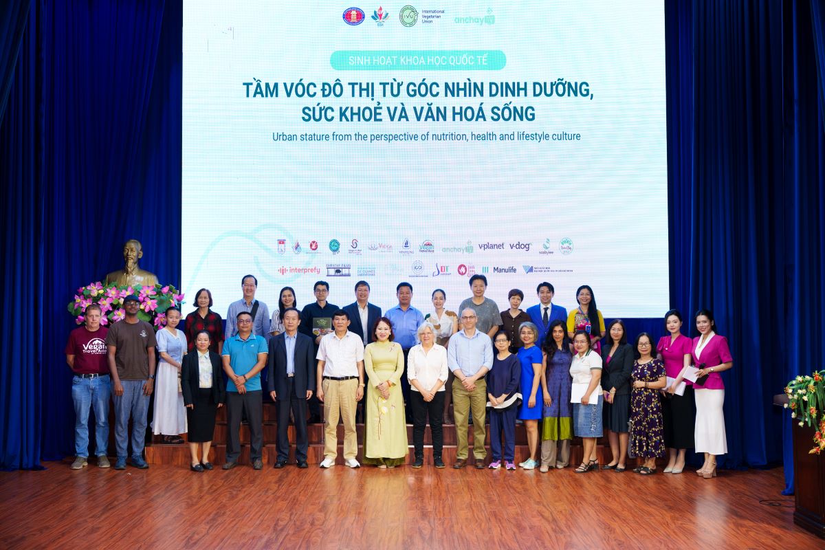 Sinh hoạt Khoa học Quốc tế: Tầm vóc đô thị từ góc nhìn dinh dưỡng, sức khỏe và văn hóa sống