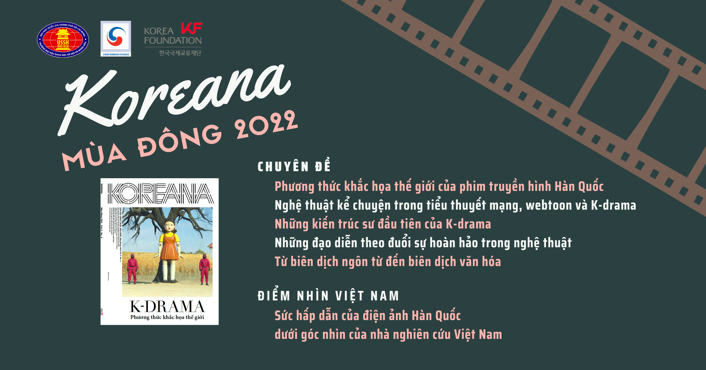 Ra mắt Tạp chí Koreana Tiếng Việt số mùa Đông 2022: K-drama - Phương thức khắc họa thế giới