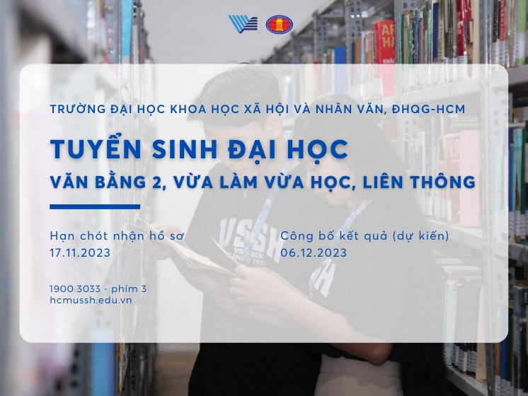 Tuyển sinh hệ Văn bằng 2 - Chính quy đợt 2 năm 2023