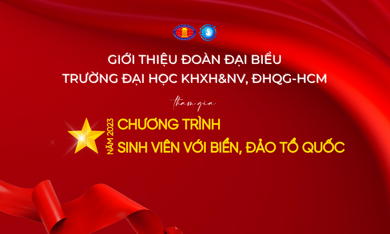 Đoàn đại biểu Sức Trẻ Nhân Văn tham gia chương trình "Sinh viên với biển, đảo Tổ quốc" năm 2023