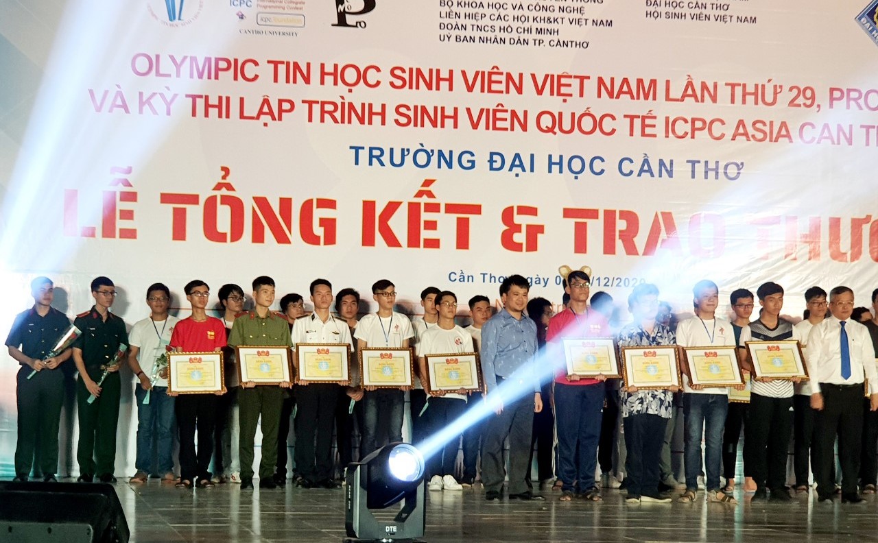 Sinh viên Nhân văn đạt giải cao tại Kỳ thi Olympic Tin học sinh viên Việt Nam và Kỳ thi Lập trình sinh viên quốc tế ICPC ASIA năm 2020