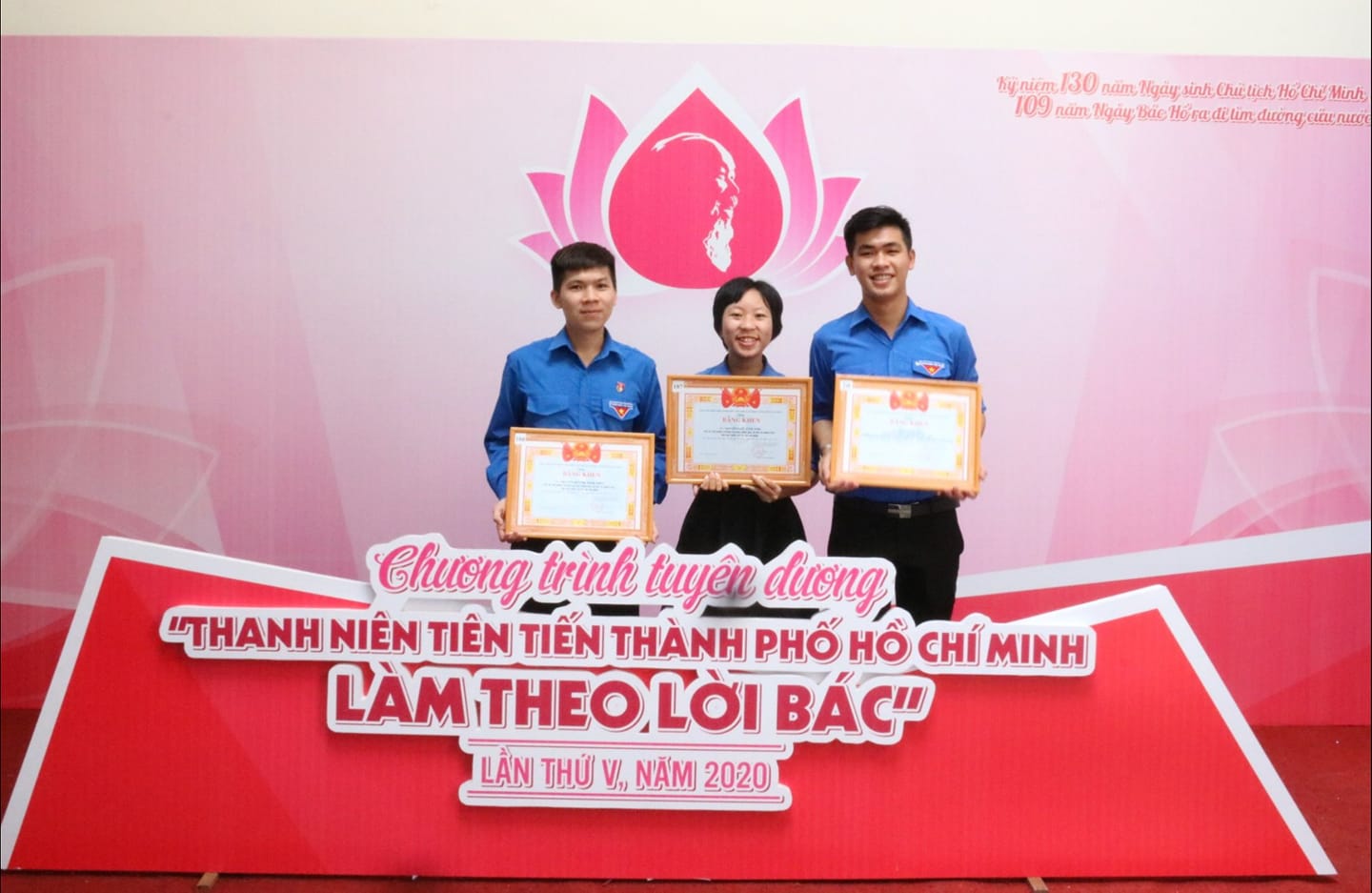 Tuyên dương Thanh niên tiến tiến TP.HCM làm theo lời Bác năm 2020