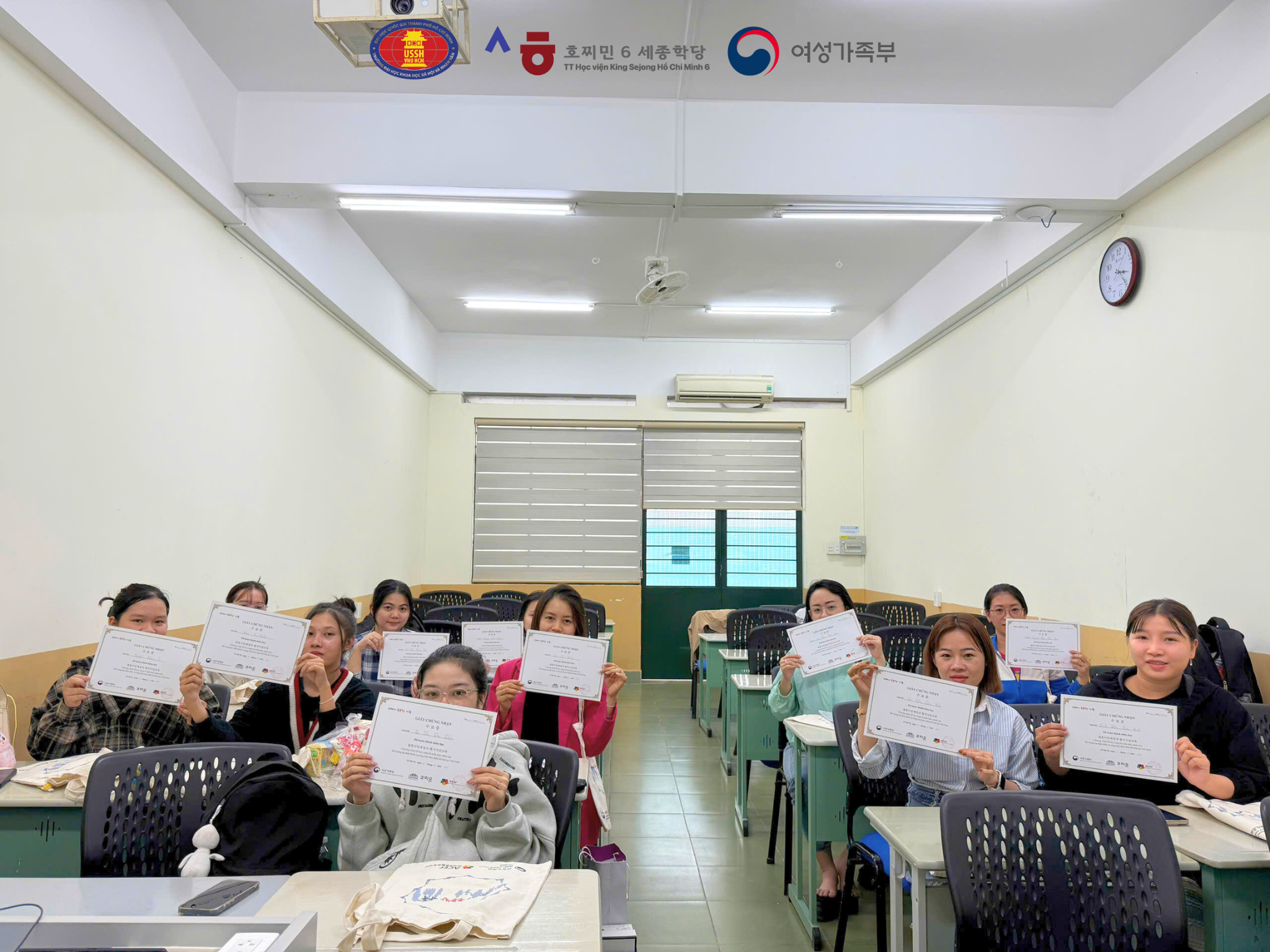 LỚP HỌC TRANG BỊ KIẾN THỨC CHO CÔNG DÂN VIỆT NAM TRƯỚC KHI SANG HÀN QUỐC THEO DIỆN KẾT HÔN