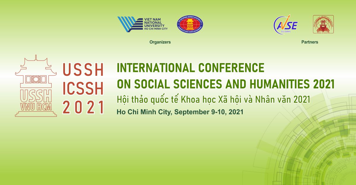 Hội thảo quốc tế Khoa học Xã hội và Nhân văn 2021 (USSH-ICSSH 2021)