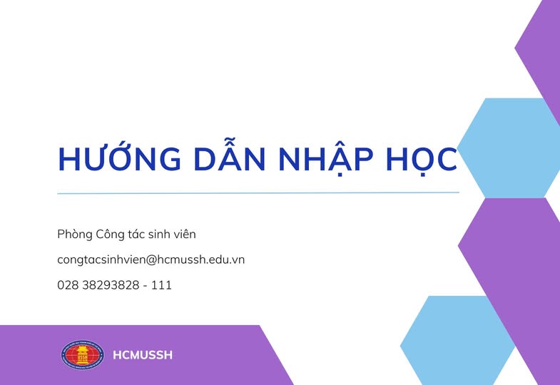 Hướng dẫn thủ tục nhập học cho tân sinh viên các hệ Chính quy - Văn bằng 2, Chính quy - Liên thông, Vừa làm vừa học đợt 2/2025