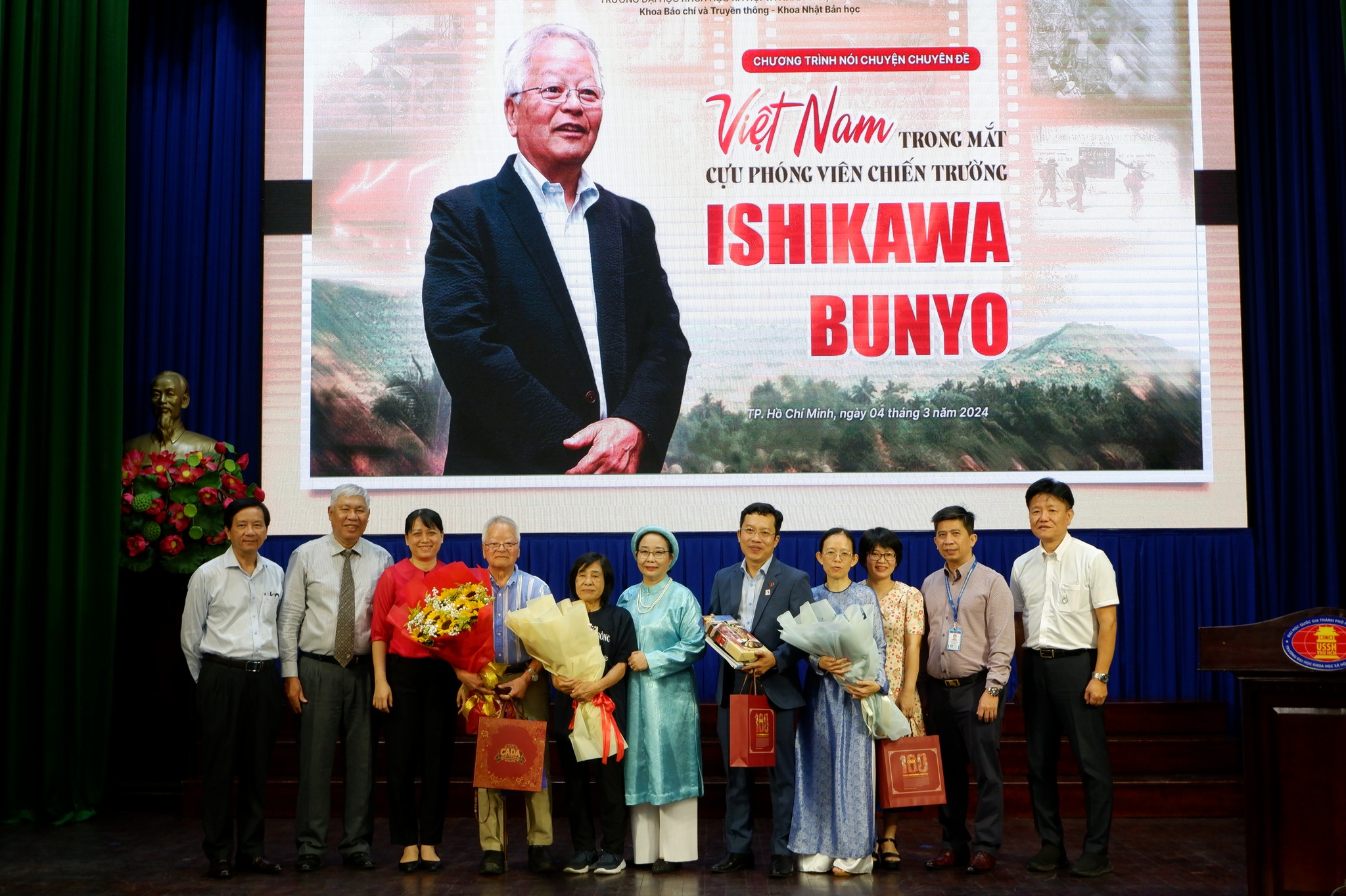 GẶP GỠ CỰU PHÓNG VIÊN ẢNH CHIẾN TRƯỜNG ISHIKAWA BUNYO