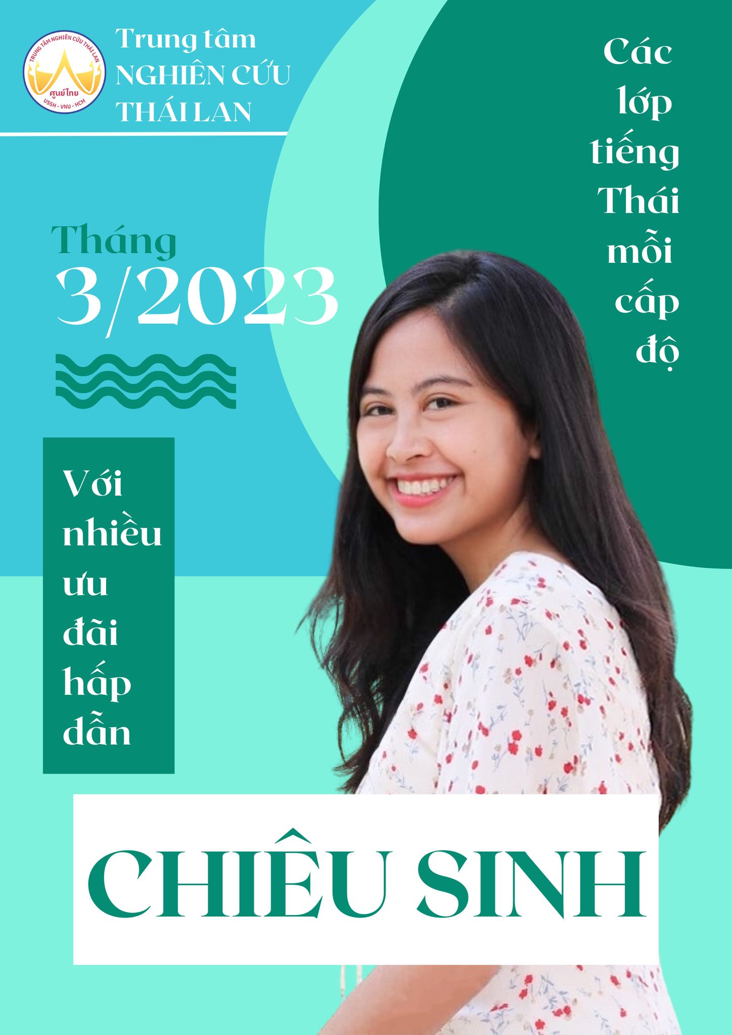 Chiêu sinh lớp tiếng Thái Online và Offline tháng 03/2023