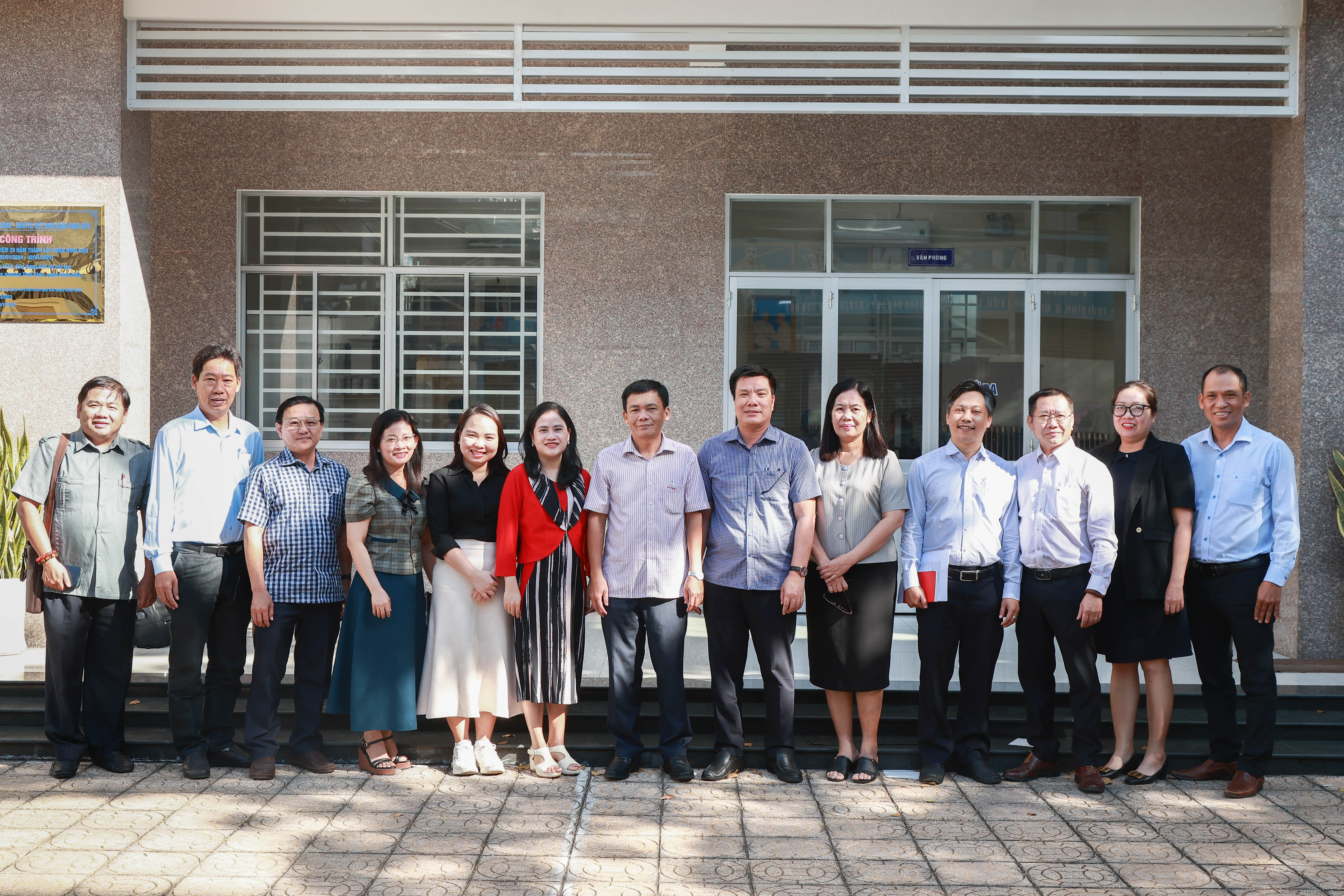 Nhà trường làm việc với Sở Dân tộc và Tôn giáo Cần Thơ