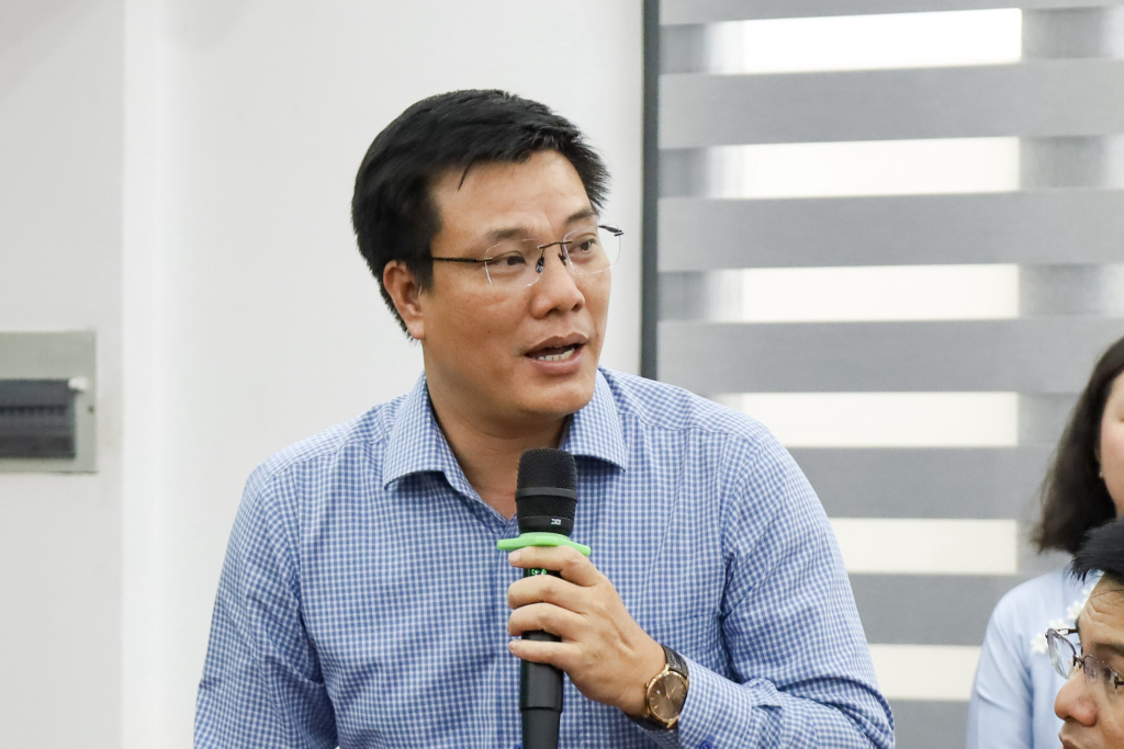 PGS.TS Lưu Văn Quyết chia sẻ kỳ vọng được đồng hành và hợp tác cùng Ban tổ chức chương trình trong những dự án sắp tới - Ảnh: QUỲNH NHƯ