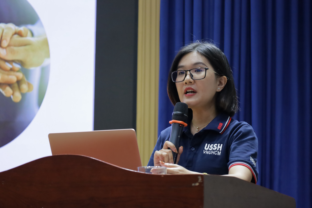 ThS. Nguyễn Thị Ngọc Khánh khẳng định sự phối hợp chặt chẽ giữa các bên sẽ giúp việc triển khai công tác đạt hiệu quả - Ảnh: QUỲNH NHƯ