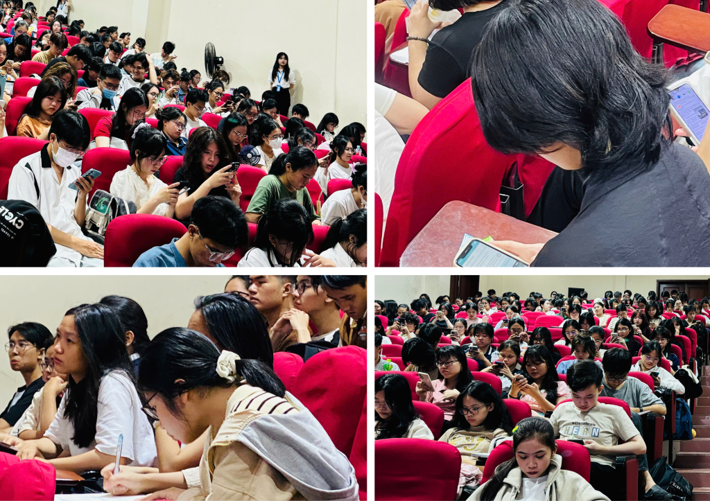 Sinh viên tham gia đánh giá sàng lọc Thang đánh giá Trầm cảm – Lo âu – Stress (DASS-21)