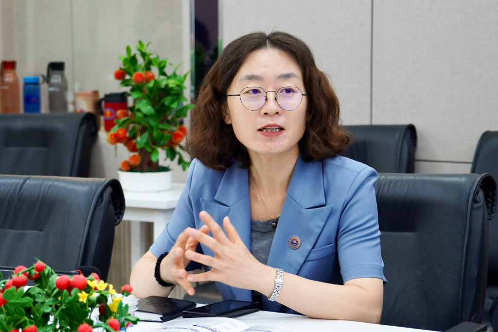 Bà Ma Xinyu nhấn mạnh vai trò của các hội thảo quốc tế trong thúc đẩy hợp tác học thuật - Ảnh: KHÁNH MY