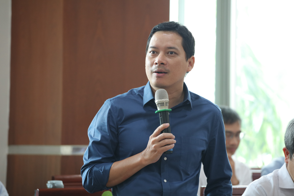 Đồng chí Lê Quang Tự Do - Cục trưởng Cục Phát thanh, Truyền hình và Thông tin điện tử, Bộ Thông tin và Truyền thông - Ảnh: Phương Khanh 