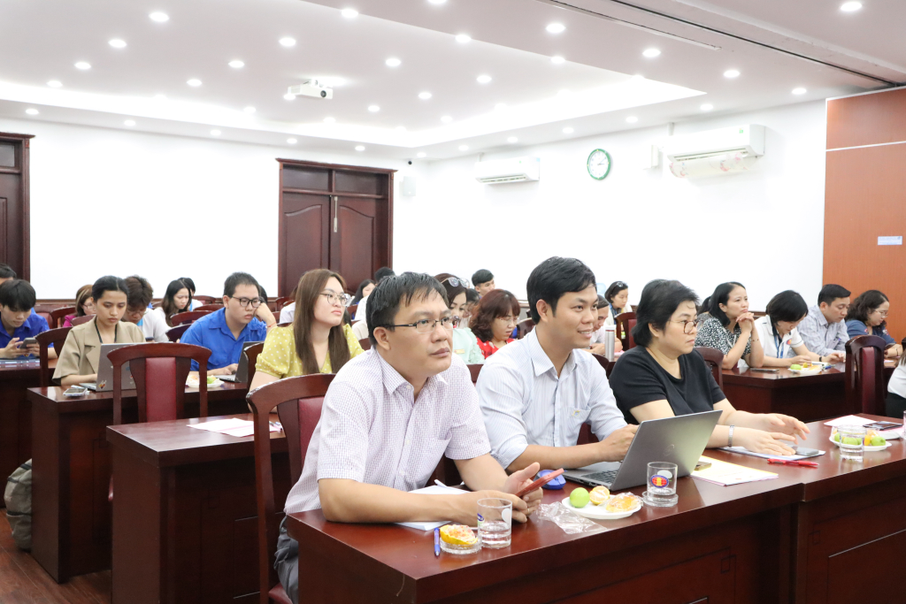 Nâng cao và đổi mới công tác chính trị tư tưởng là trách nhiệm của toàn Trường - Ảnh: Nhật Ánh