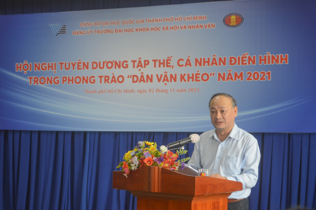 TS. Phan Thanh Định phát biểu triển khai tuyên truyền tại Hội Nghị