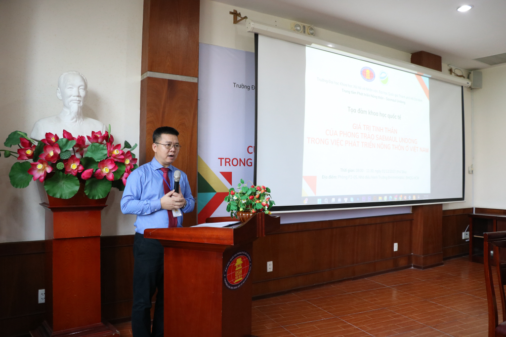 TS. Phạm Thanh Duy mong đợi những khởi sắc trong sản xuất ở nông thôn nước ta  - Ảnh: Quỳnh Mai