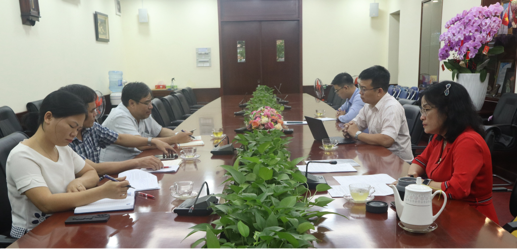 BCN khoa Khoa học liên ngành tiếp thu chỉ đạo của Nhà trường và đưa ra đóng góp