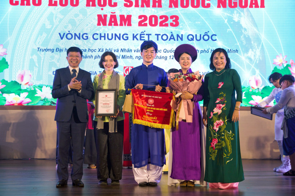 Cuộc thi là cơ hội để quảng bá văn hóa Việt Nam với bạn bè quốc tế - Ảnh: Trịnh Minh Phương