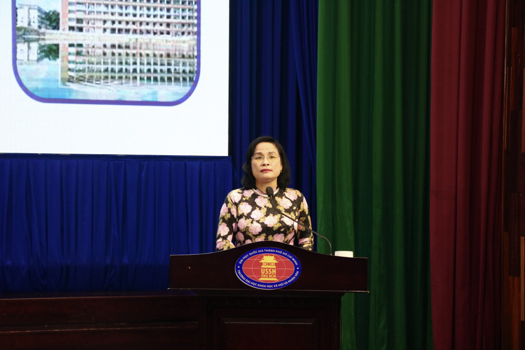 PGS.TS Ngô Thị Phương Lan chủ trì buổi tập huấn - Ảnh: Phương Khanh 