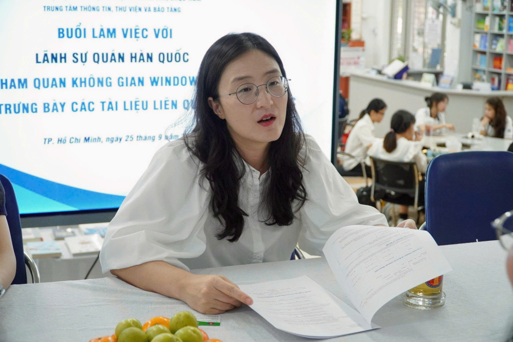 Một số hình ảnh khác tại buổi làm việc - Ảnh: THÚY QUỲNH